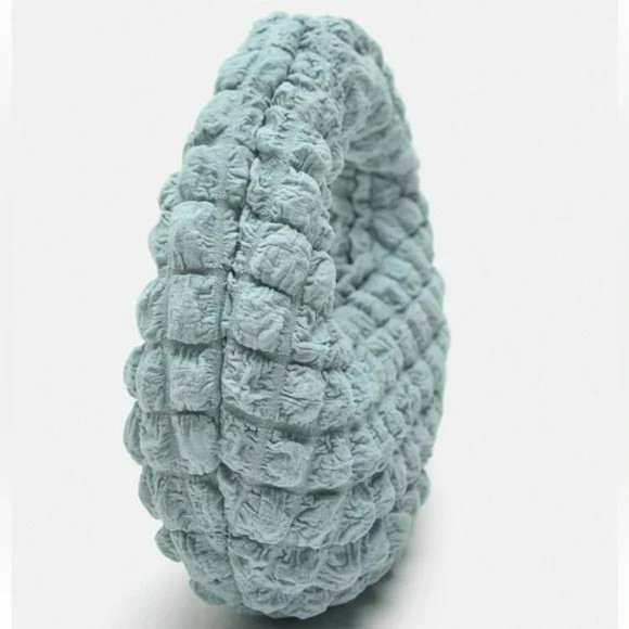 ZARA TEXTURED FABRIC BAG - Picture 5 of 6